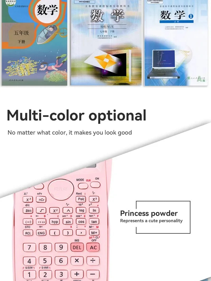 CowLost | portable-dual-row-screen-multi-functional-scientific-function-calculator |10