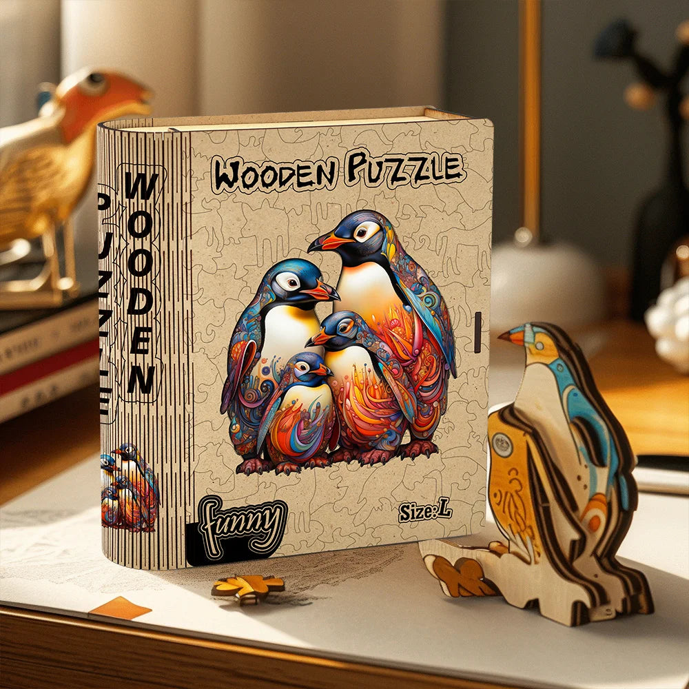 CowLost | product_id-penguin-wooden-jigsaw-puzzle-advanced-level-for-adults-families |5