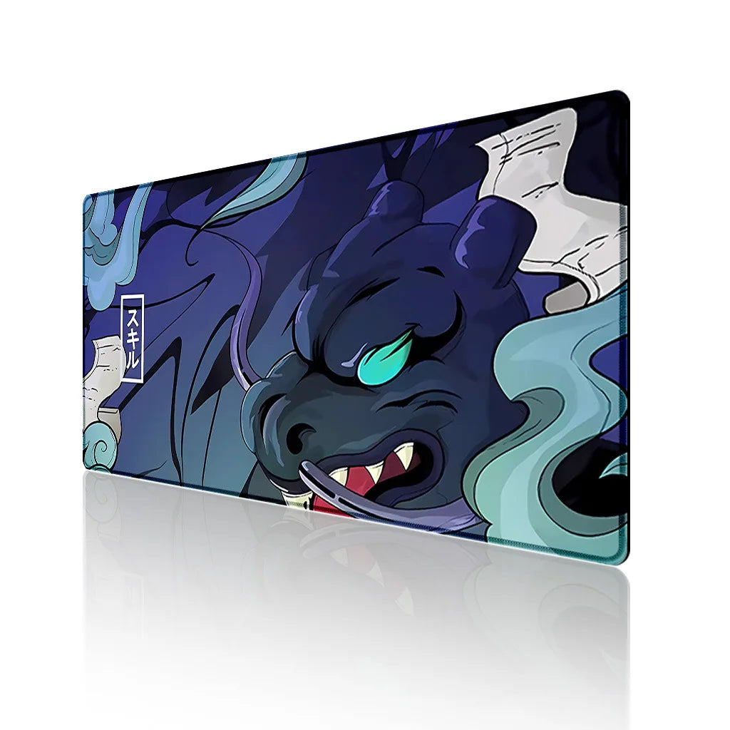 CowLost | japanese-dragon-large-gaming-mousepad |14