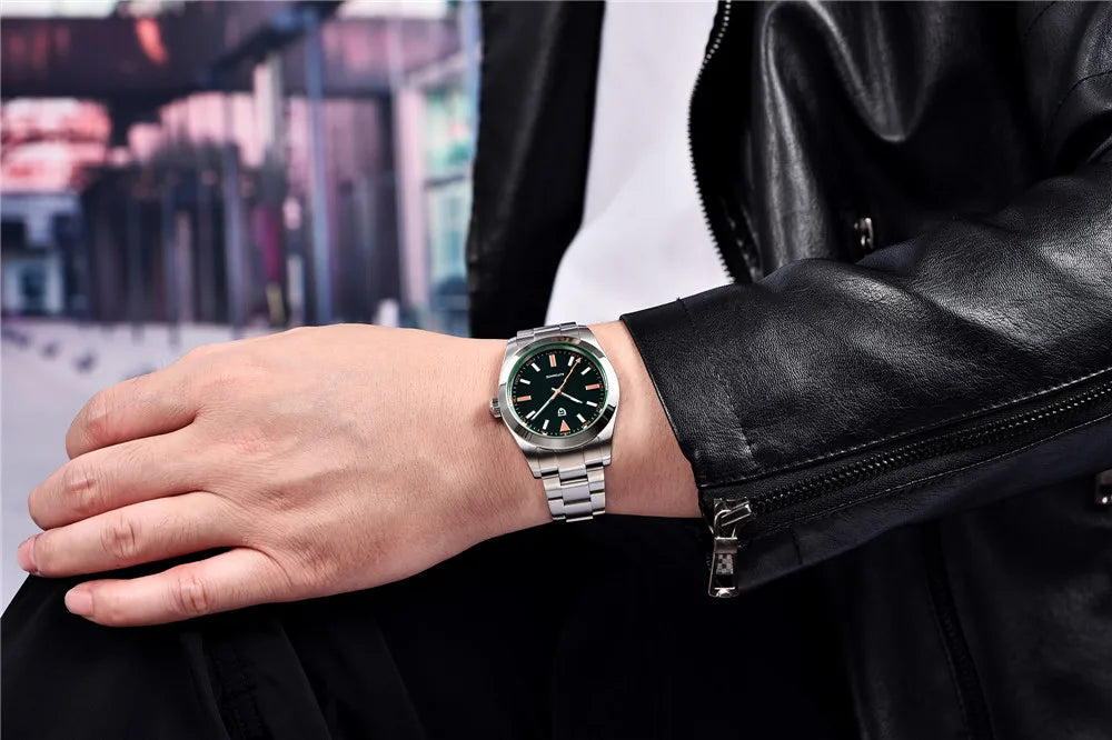 CowLost | pagani-design-green-glass-mens-mechanical-watches-luxury-sapphire-automatic-watch |15