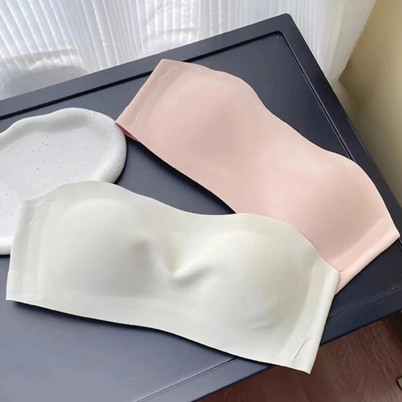CowLost | product_id-womens-small-seamless-strapless-non-slip-bra-with-back-design |5