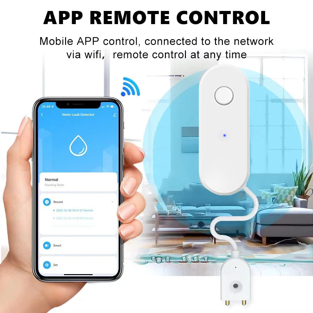 CowLost | earykong-tuya-wifi-water-leakage-sensor-liquid-leak-alarm-detectors |8