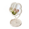 CowLost | product_id-creative-round-flower-desktop-mirror-for-bedroom-decor |7
