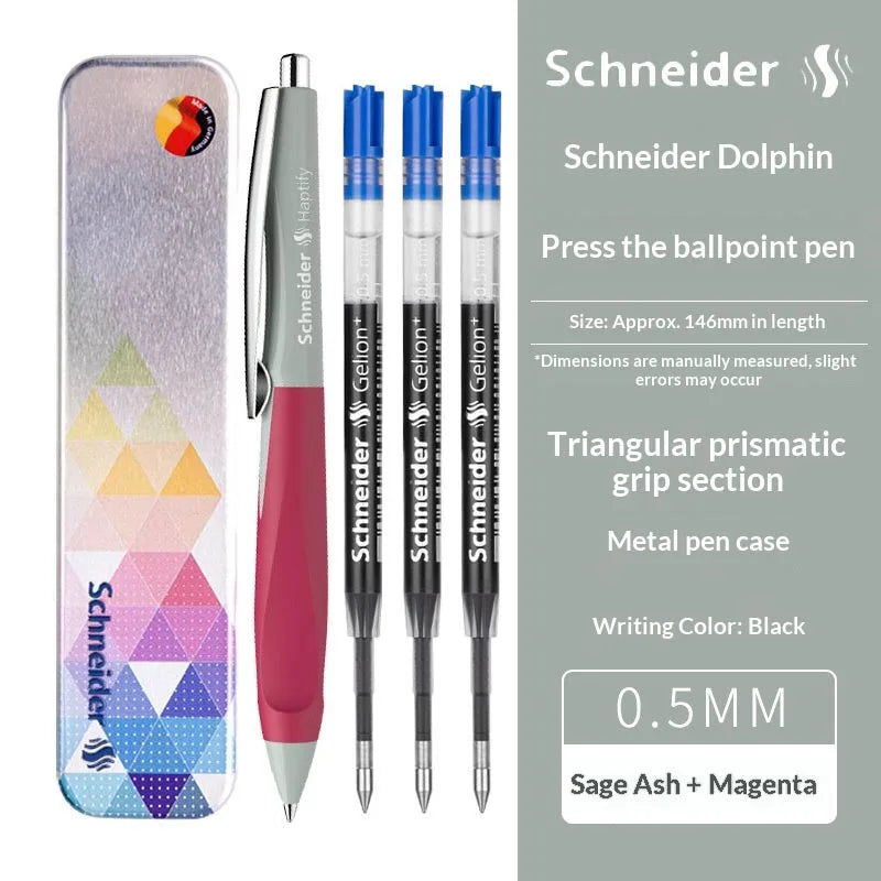 CowLost | product_id-schneider-dolphin-0-5mm-gel-pen-gift-set-with-posture-correction-quick-dry-smudge-free-ink-for-exams-and-homework |53