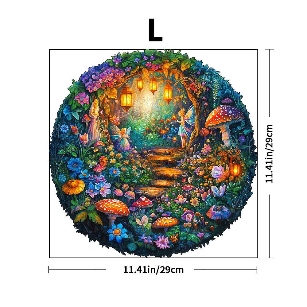 CowLost | product_id-magic-mushroom-3d-visual-wooden-puzzle-for-adults-unique-flat-jigsaw |8