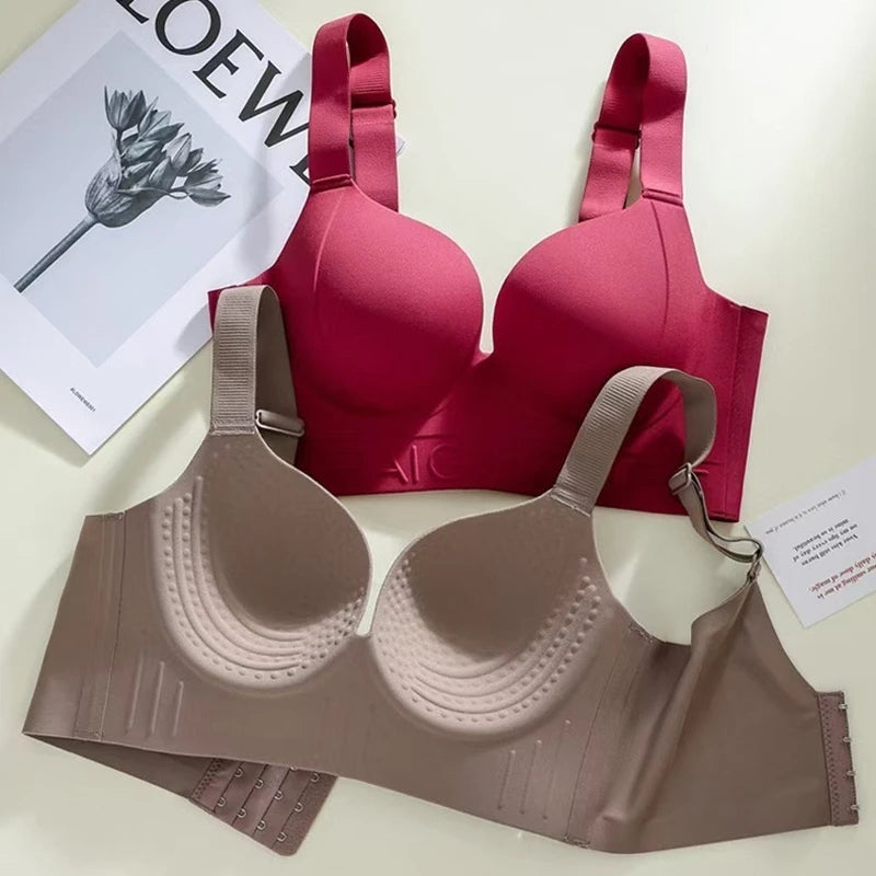 CowLost | product_id-scarless-wireless-push-up-bra-for-large-breasts-with-adjustable-straps-thin-and-seamless |3