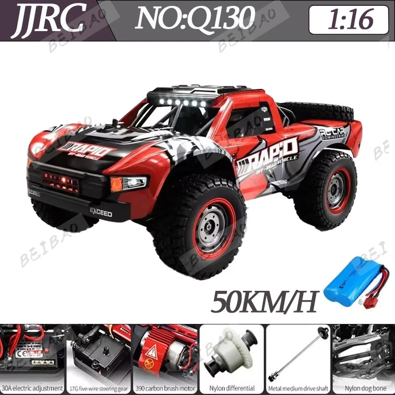 CowLost | fencing-barriers-jjrc-q130-70km-h-4wd-brushless-motor-rc-car-high-speed-drift-monster-truck |47