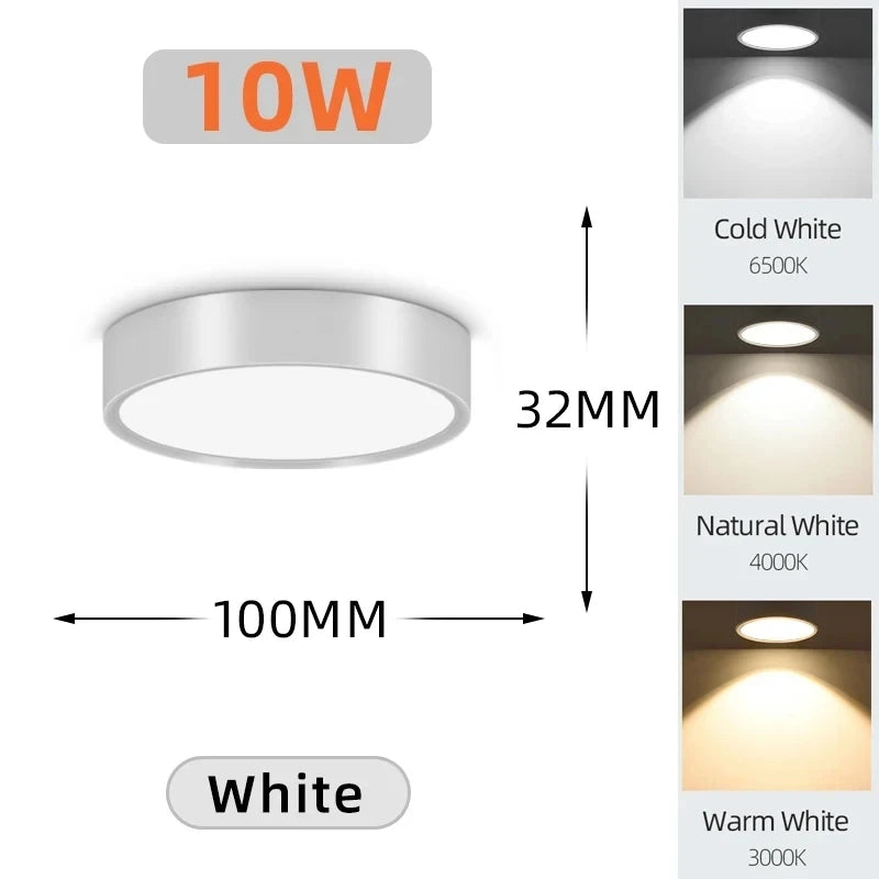 CowLost | seasonal-holiday-decorations-spot-led-ceiling-light-110-220v-surface-mounted-downlight-fixture |32