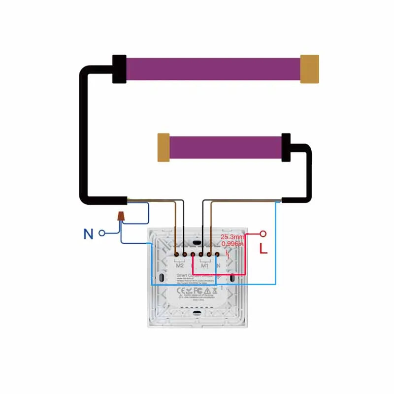 CowLost | remote-shutters-product_id-tuya-smart-life-remote-curtain-switch-for-roller-shutter-blinds-ac-motor-control-panel |9