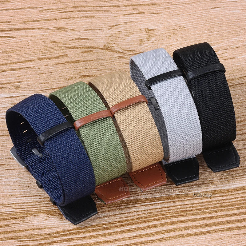 CowLost | product_id-20mm-22mm-nylon-and-genuine-leather-watch-strap-for-khaki-field-outdoor-sport-men |3