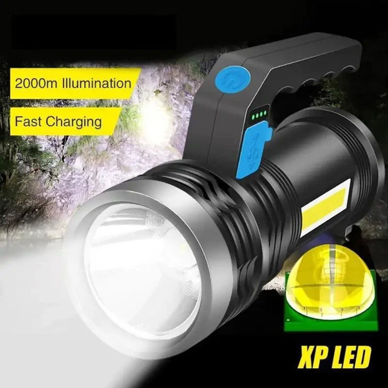 CowLost | product_id-ggbingo-usb-rechargeable-waterproof-led-flashlight-2km-for-fishing-hunting-camping |8