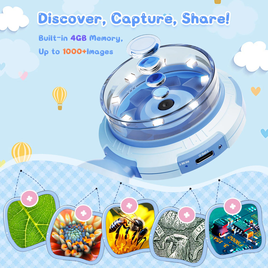 CowLost | product_id-kids-digital-handheld-microscope-1000x-with-2-inch-ips-screen-and-8-led-lights-mini-magnifier-gift |2