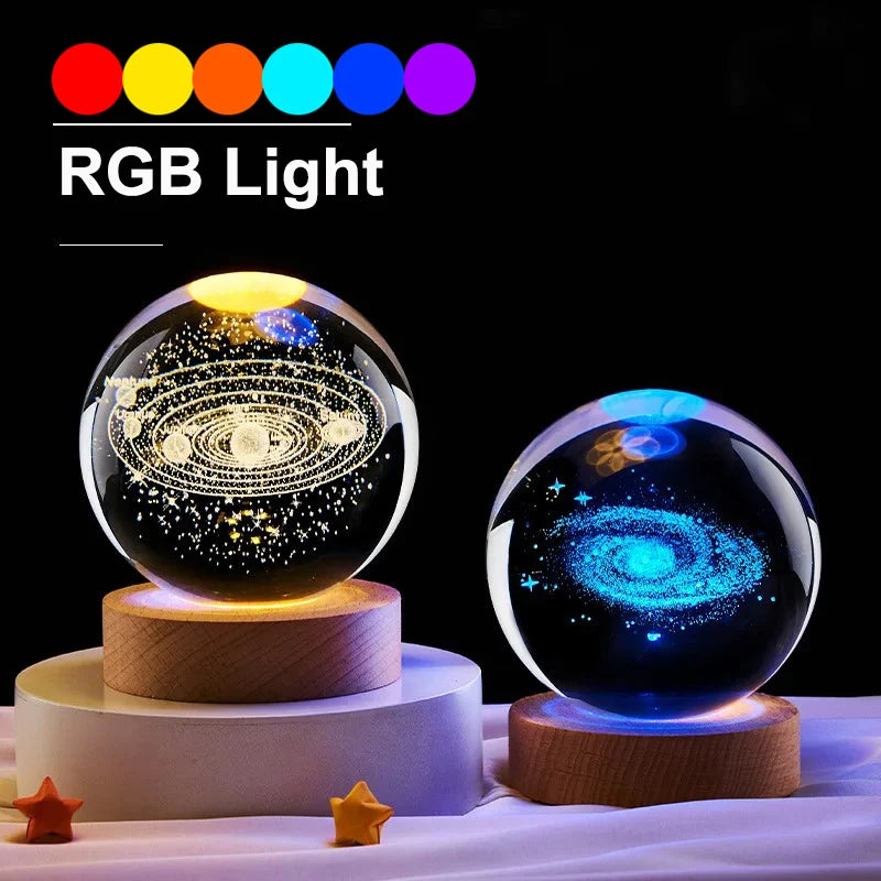 CowLost | product_id-6cm-solar-theme-cosmos-crystal-ball-night-light-rgb-milky-way-moon-desk-ornament |1
