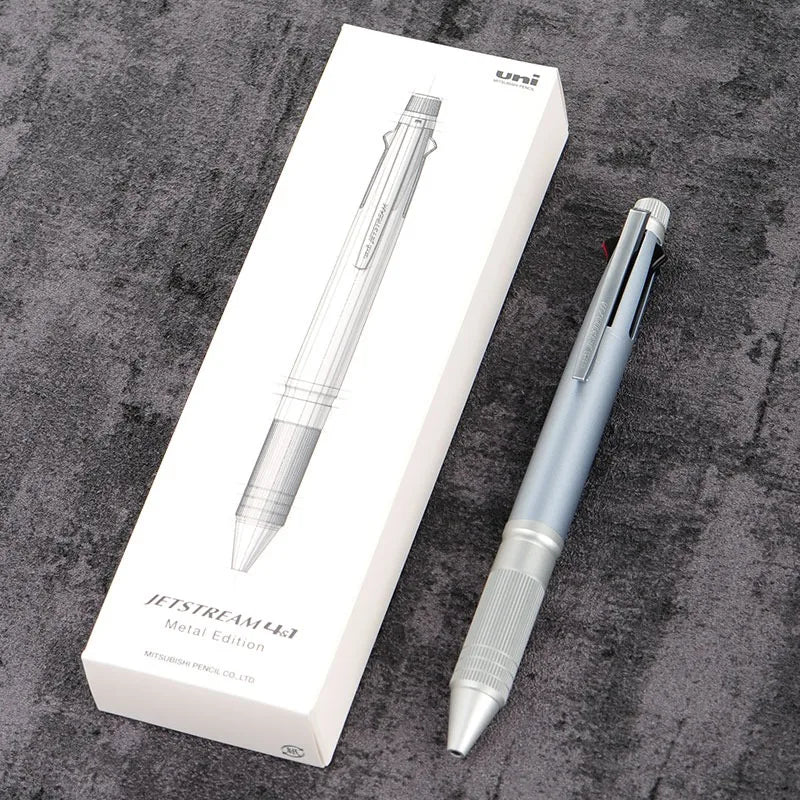 CowLost | product_id-japan-uni-jetstream-metal-5-in-1-ballpoint-pen-mechanical-pencil-msxe5-2000a-0-5mm |4