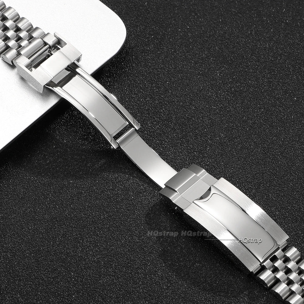 CowLost | product_id-20mm-22mm-stainless-steel-curved-end-jubilee-watch-strap-for-rolex-daytona-submariner |4