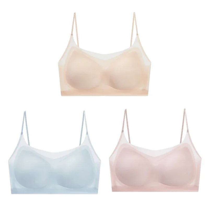 CowLost | product_id-fallsweet-3pcs-wireless-seamless-ice-silk-push-up-bra-for-small-cups-women |11