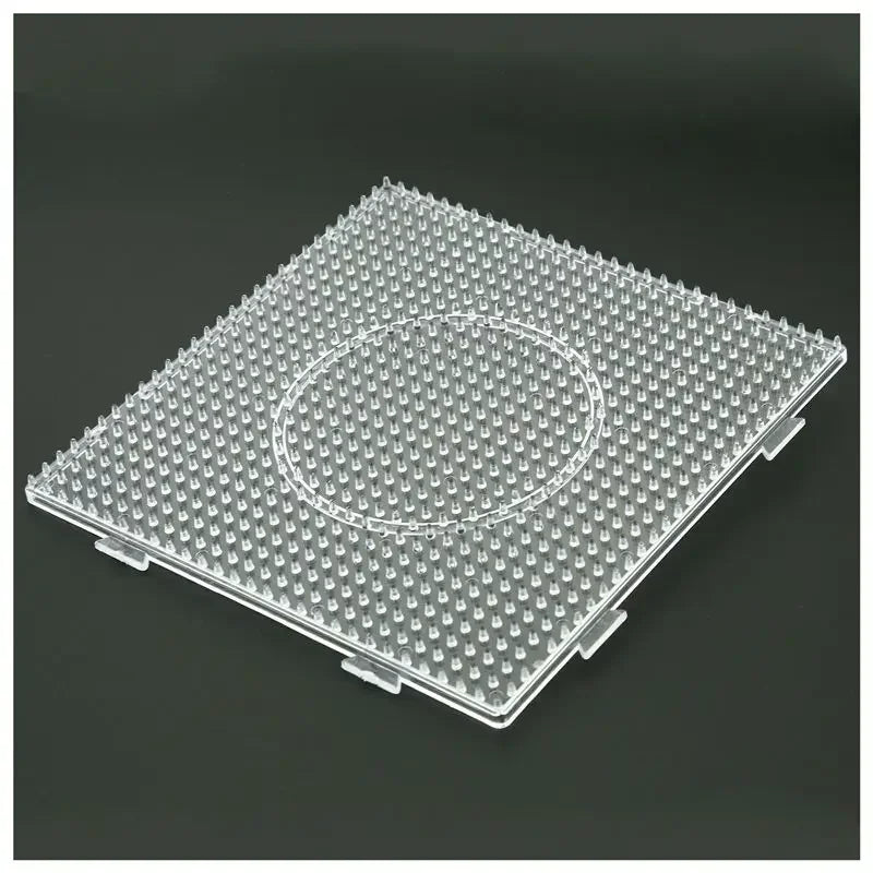 5mm Hama Beads Perler Pegboard Template Board Circular & Square Educational DIY Gift