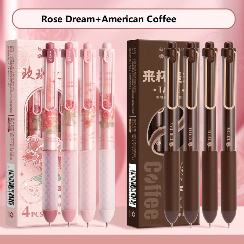 CowLost | product_id-fragrance-gel-pens-0-5mm-black-ink-rose-dog-coffee-assorted-colors-smudge-proof-comfortable-grip-for-study-and-homework |27