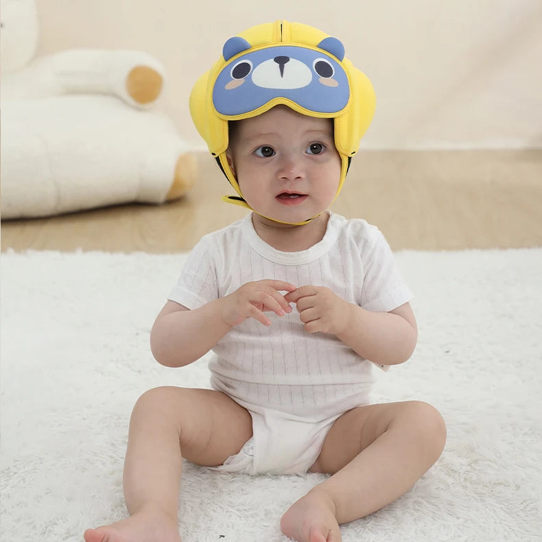 CowLost | mambobaby-guard-hat-bear-safe-anti-shock-baby-helmet |7