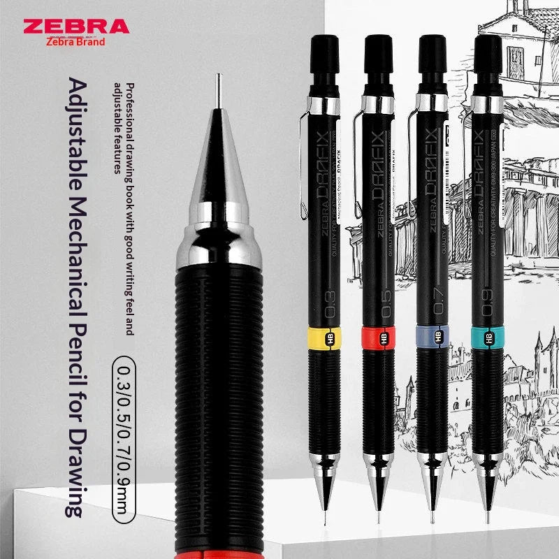CowLost | product_id-zebra-dm5-300-mechanical-pencil-set-0-3-0-5-0-7-0-9mm-break-resistant-for-technical-drawing-and-school-use |2