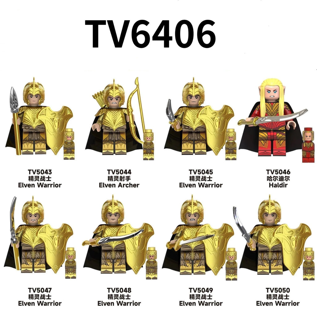 CowLost | product_id-tv6406-hardir-elf-warrior-assembled-building-block-doll-toy-gift-bag |7