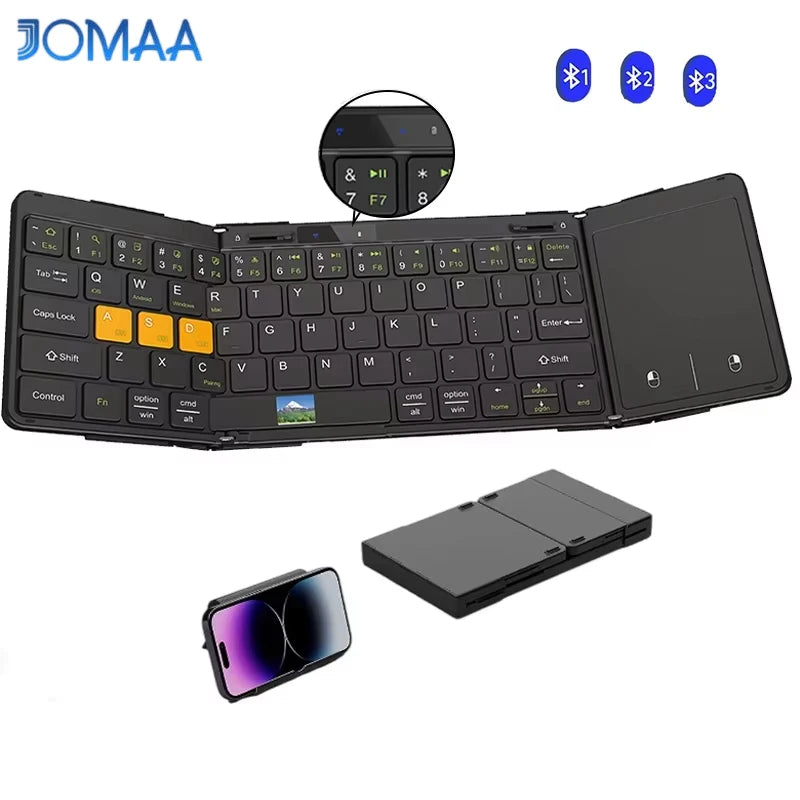 CowLost | product_id-foldable-bluetooth-keyboard-with-touchpad-display-multi-device-support-for-windows-ios-android |1