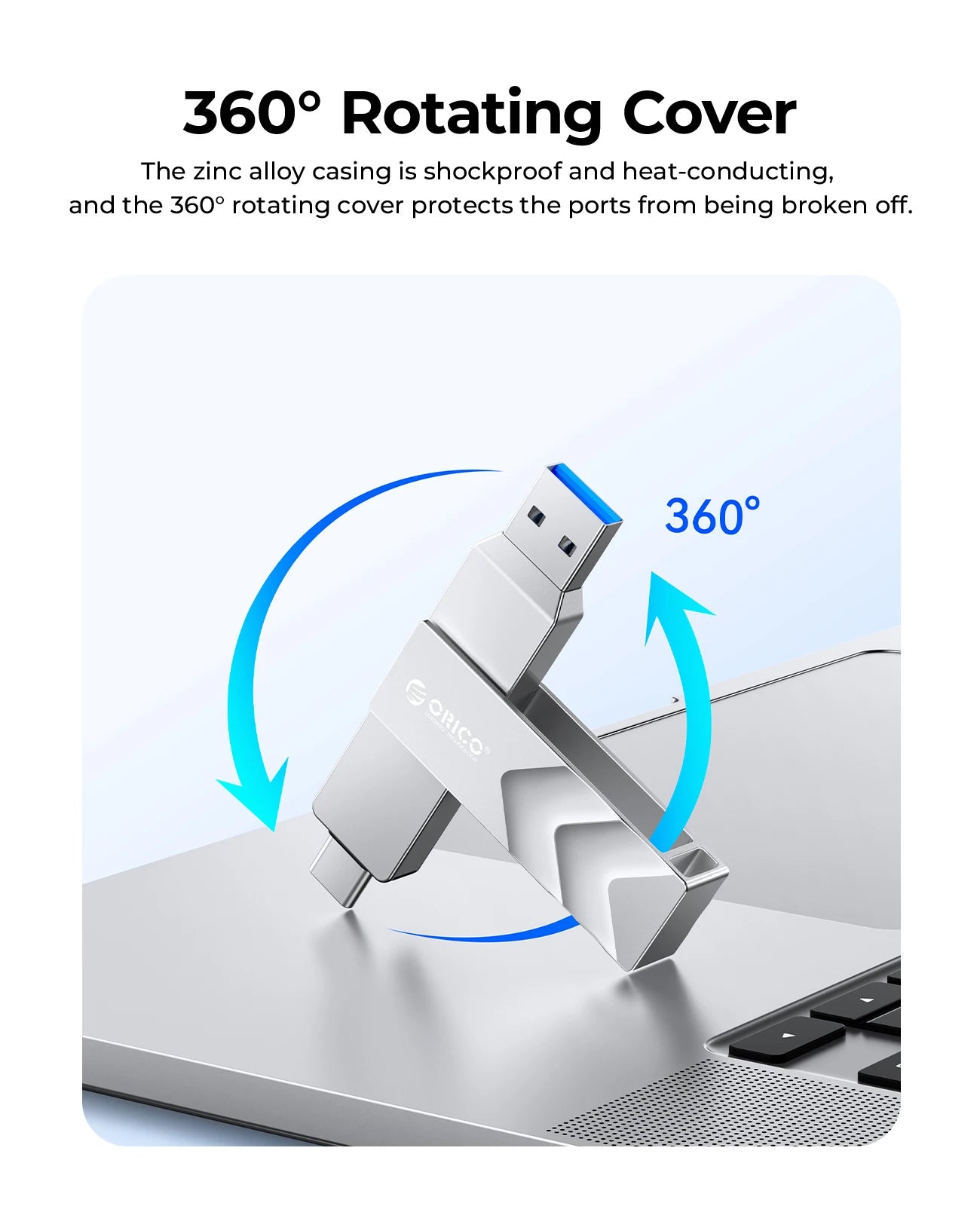 CowLost | orico-dual-flash-drive-2-in-1-usb-c-a-3-2-gen2 |4