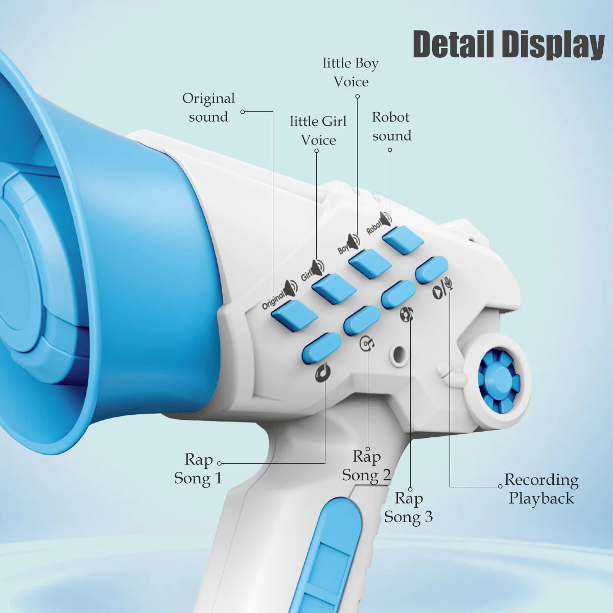 CowLost | product_id-voice-changer-megaphone-speaker-portable-handheld-loudspeaker-toy |3