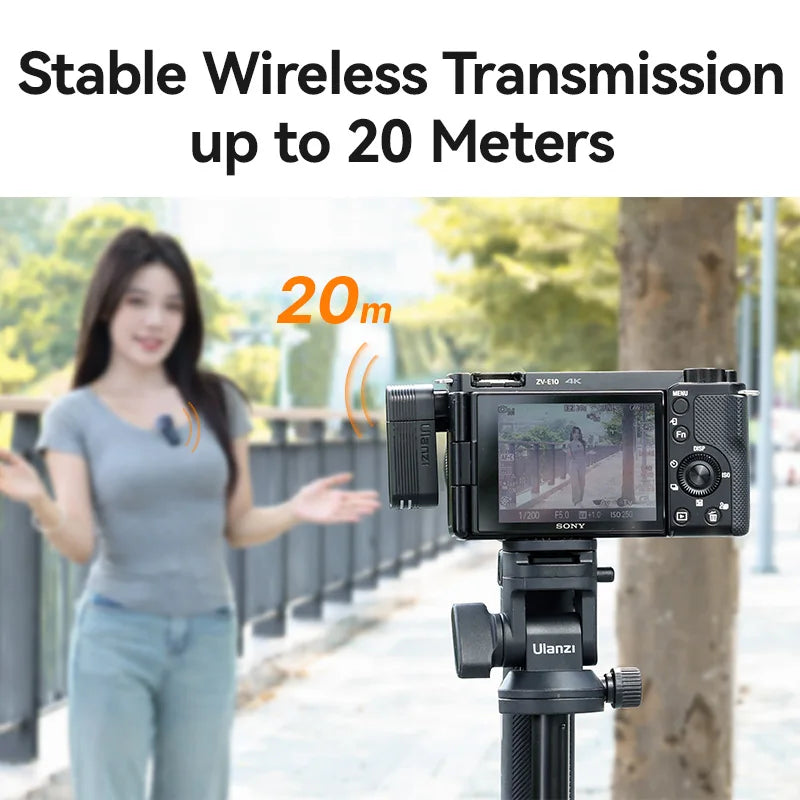 CowLost | ulanzi-a100-wireless-microphone-lavalier-mic-for-iphone-16-15-pro-max |5
