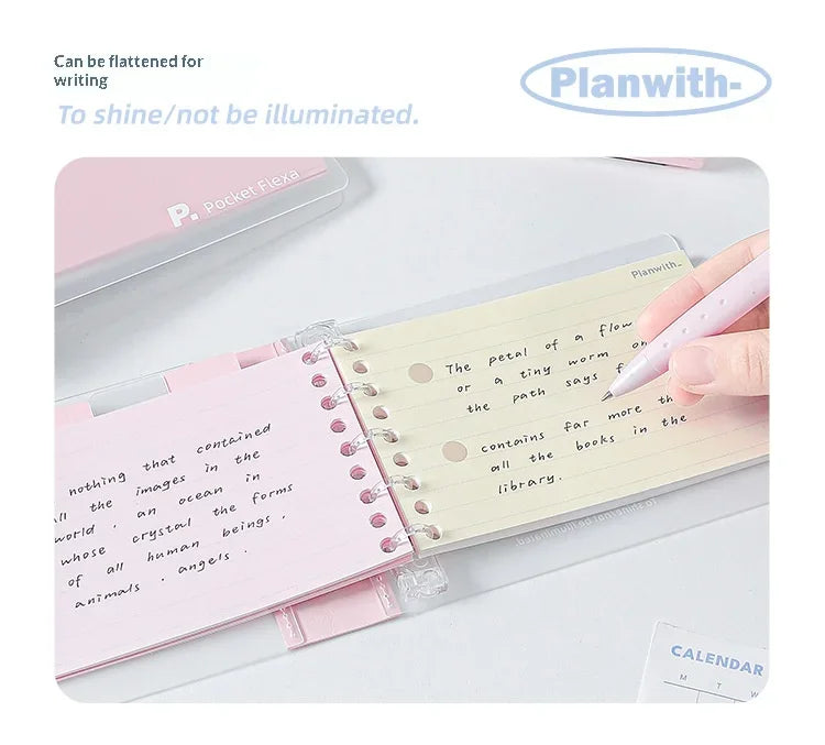 CowLost | product_id-planwith-b7-softcover-loose-leaf-notebook-refillable-pocket-binder-for-homework-journal-and-mistake-correction |22