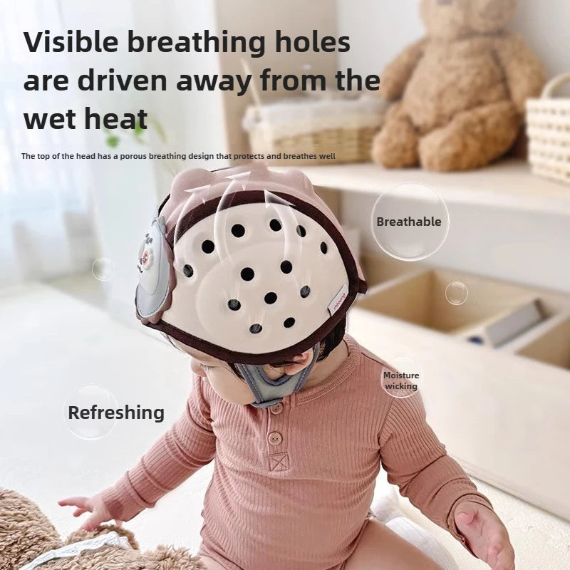 CowLost | imbaby-baby-hat-collision-helmet-anti-fall-artifact-adjustable-protective-headgear |2