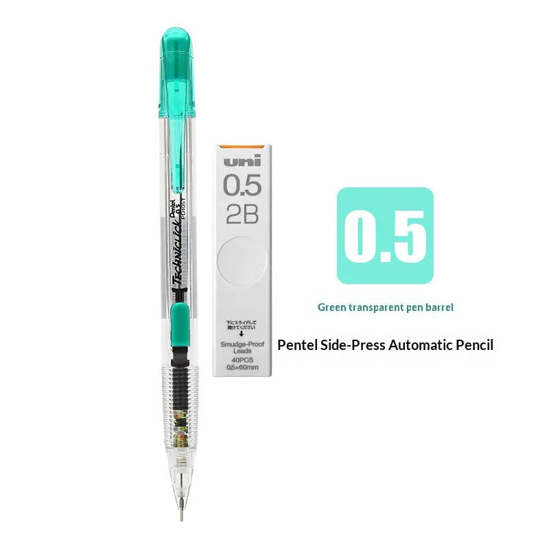 CowLost | product_id-pentel-pd105t-mechanical-pencil-0-5-0-7mm-break-resistant-side-knock-design |31