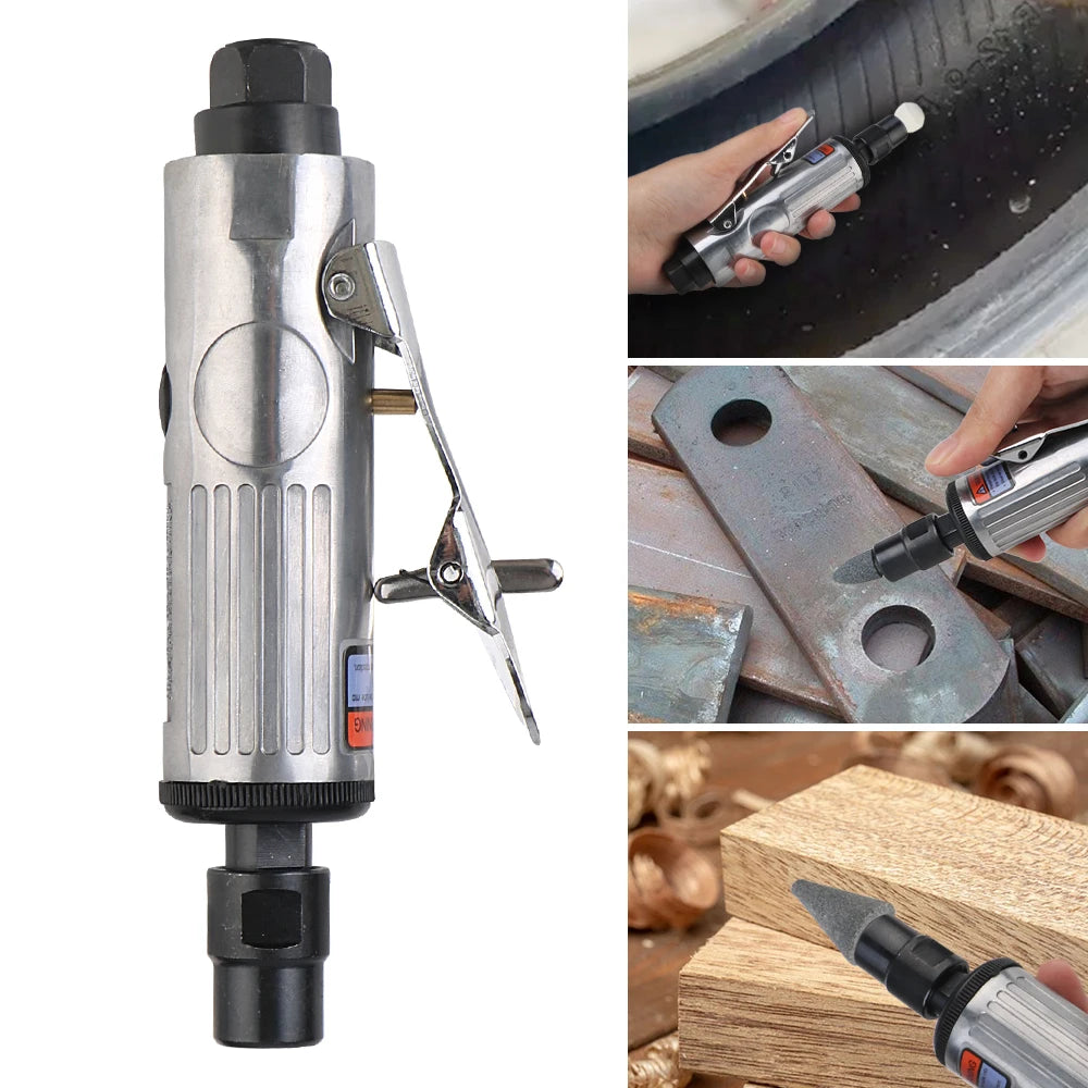 CowLost | grinding-polishing-machine-kit-air-grinder-mill-engraving-tool-1-4-1-8-16pcs-pneumatic-die-grinder-air-die-grinder |3