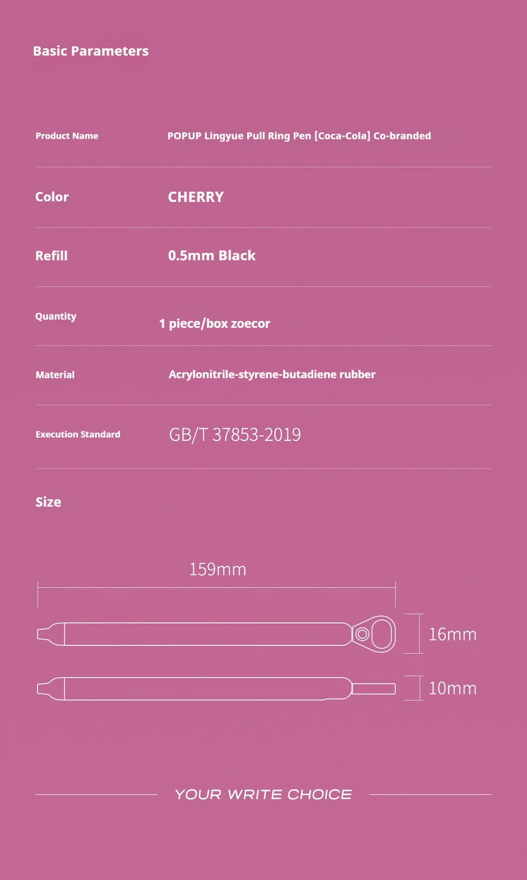 CowLost | product_id-kaco-coca-cola-limited-edition-0-5mm-black-gel-pen-cherry-pull-tab-for-homework-exams |15