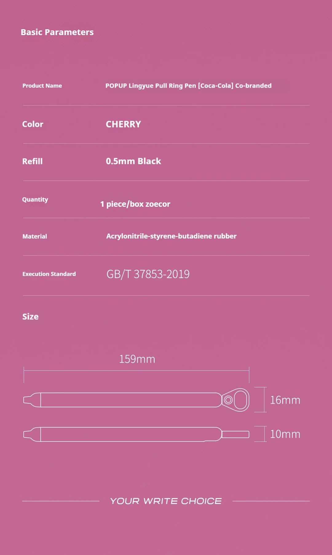 CowLost | product_id-kaco-coca-cola-limited-edition-0-5mm-black-gel-pen-cherry-pull-tab-for-homework-exams |15