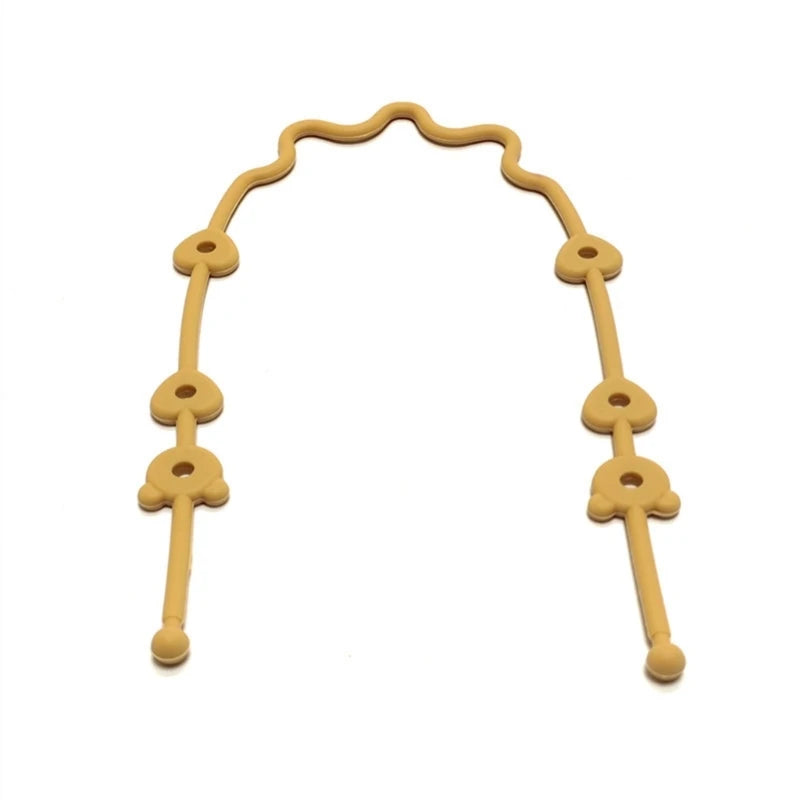 CowLost | baby-pacifier-chain-with-safety-straps-silicone-holder-stroller-highchair-accessory |13