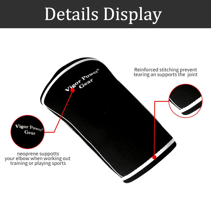 CowLost | sporting-goods-neoprene-elbow-support-for-muscle-composition-and-workout-grip-pads-1-pair |4