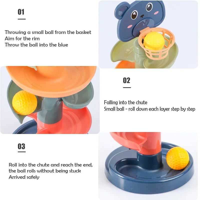 CowLost | product_id-2-7-layers-rolling-ball-track-educational-stacking-toy-for-kids-gift |6