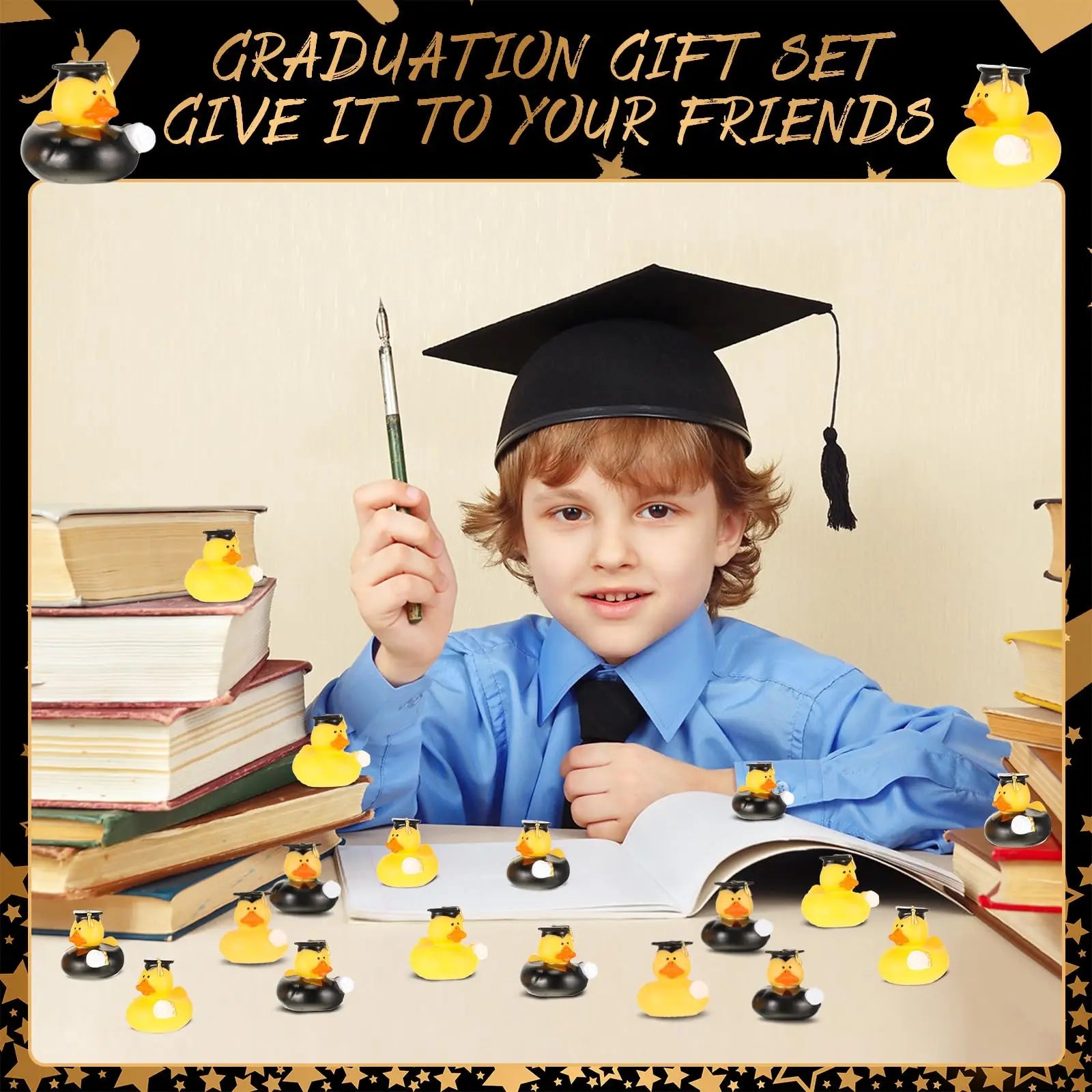 CowLost | product_id-6-12-24pcs-mini-graduation-rubber-ducks-bulk-party-favors-classroom-rewards-gifts |4