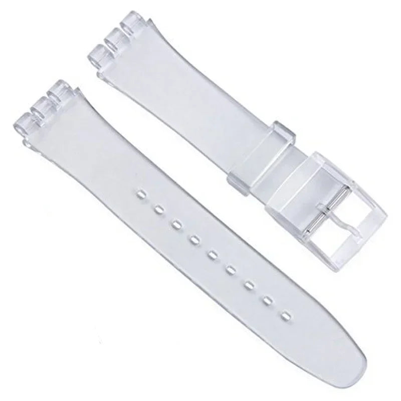 CowLost | product_id-waterproof-silicone-replacement-watch-strap-with-metal-pin-buckle-for-swatch-16-17-19-20mm-unisex |20