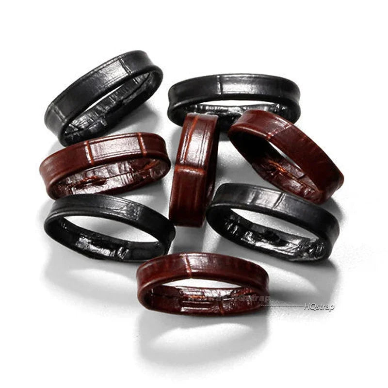 CowLost | product_id-leather-watch-band-ring-buckle-strap-keeper-loop-replacement-for-16-26mm-straps |3