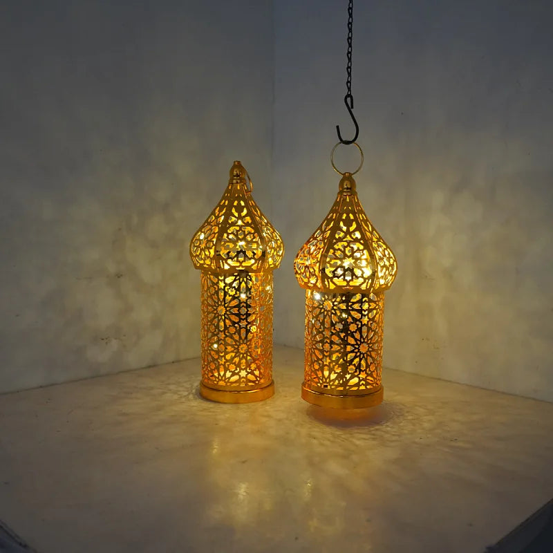 CowLost | festival-lights-metal-led-wind-lantern-ramadan-decorations-for-home |4