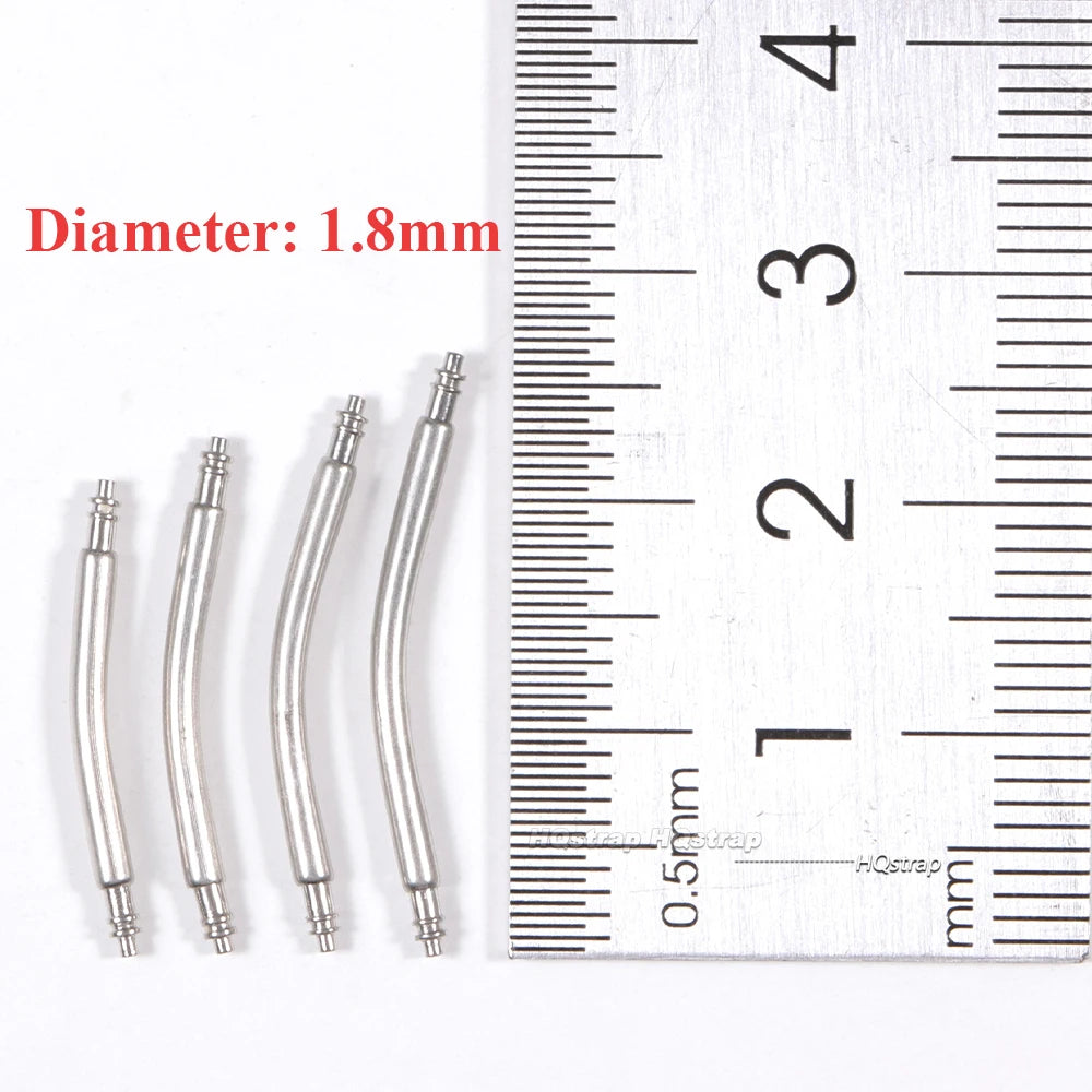 CowLost | 10pcs-curved-spring-bar-18-20-22mm-24mm-watch-strap-link-pins-dia-1-5mm-1-8mm-stainless-steel-curved-band-links-connecting-pins |8