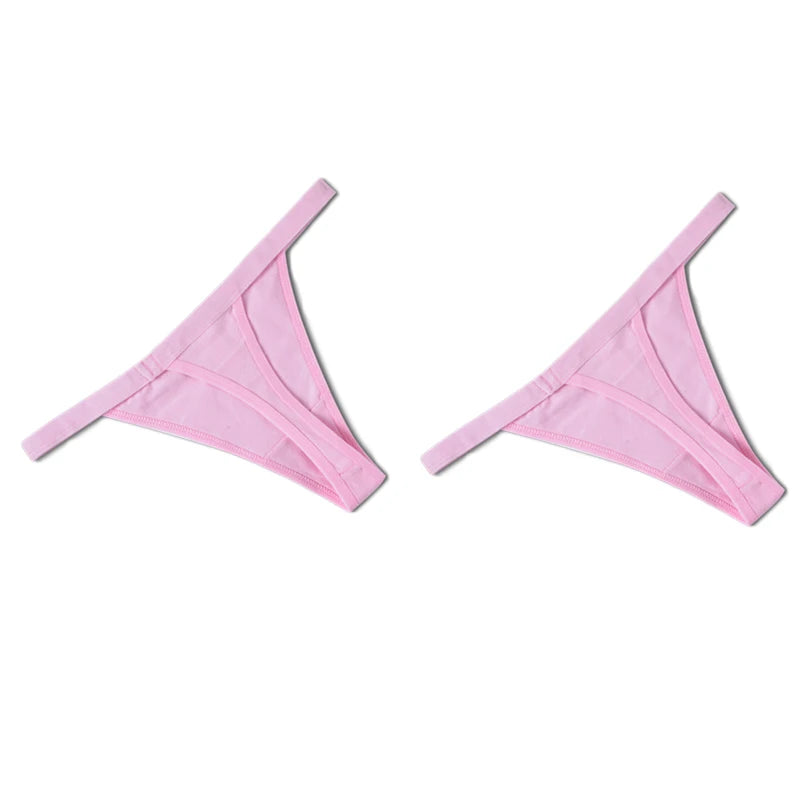 CowLost | wsfsljwdw-sexy-women-cotton-g-string-thongs-low-waist-seamless-panties |24