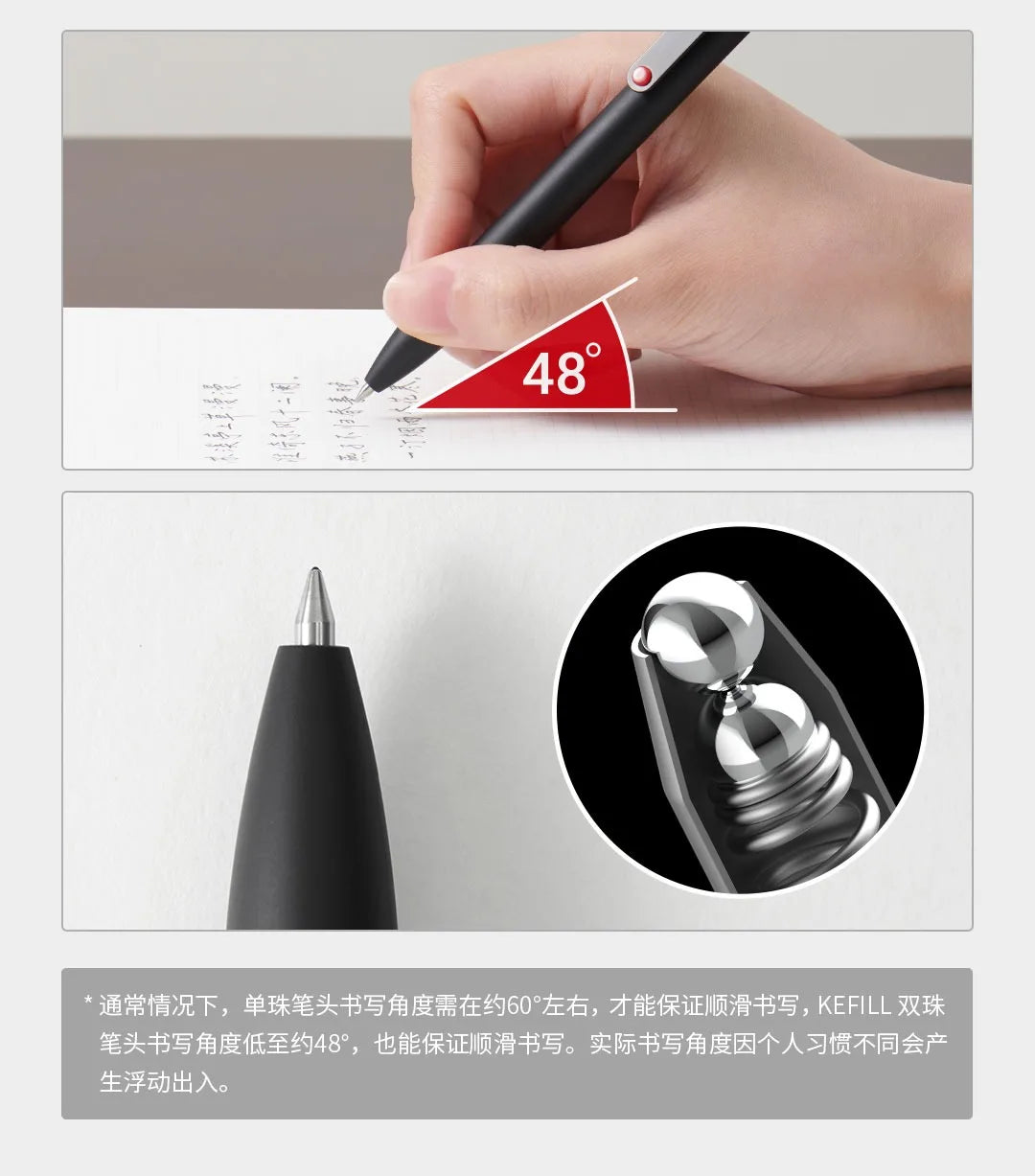 CowLost | product_id-kaco-midot-0-5mm-black-gel-ink-pen-quick-dry-metal-clip-premium-design |9