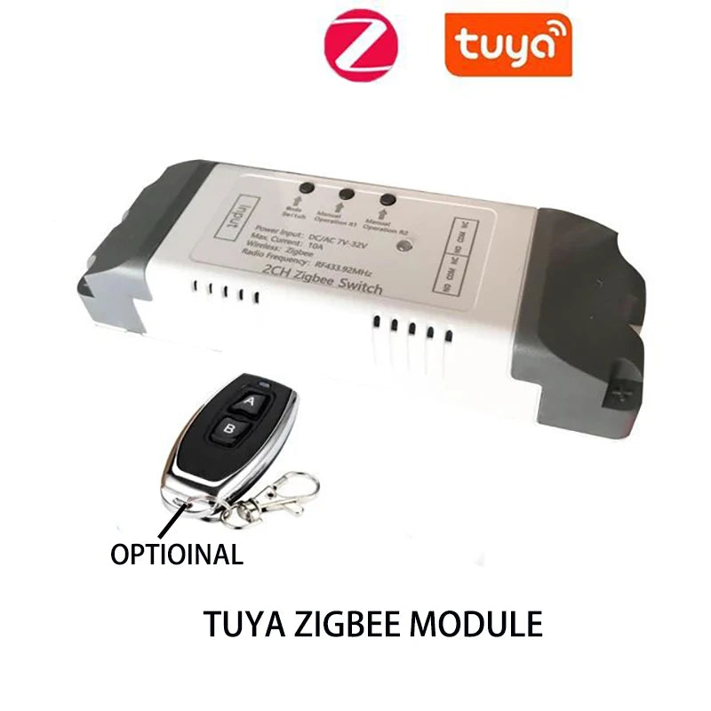 CowLost | locks-keys-product_id-zigbee-tuya-smart-module-self-lock-inching-mode-switch-for-door-opener-electric-lock |2