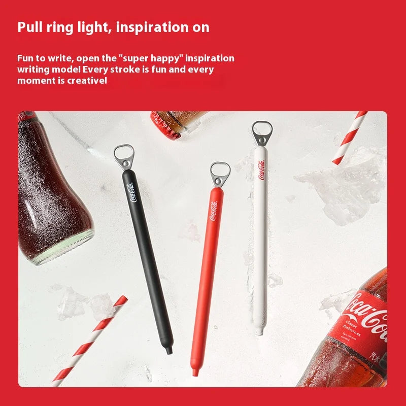 CowLost | product_id-kaco-coca-cola-fanta-0-5mm-black-ink-gel-pen-push-button-office-school-use |5