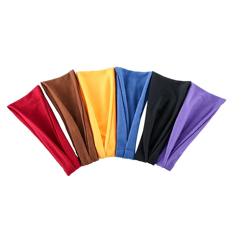 CowLost | women-headband-turban-solid-color-elastic-hair-bands |11