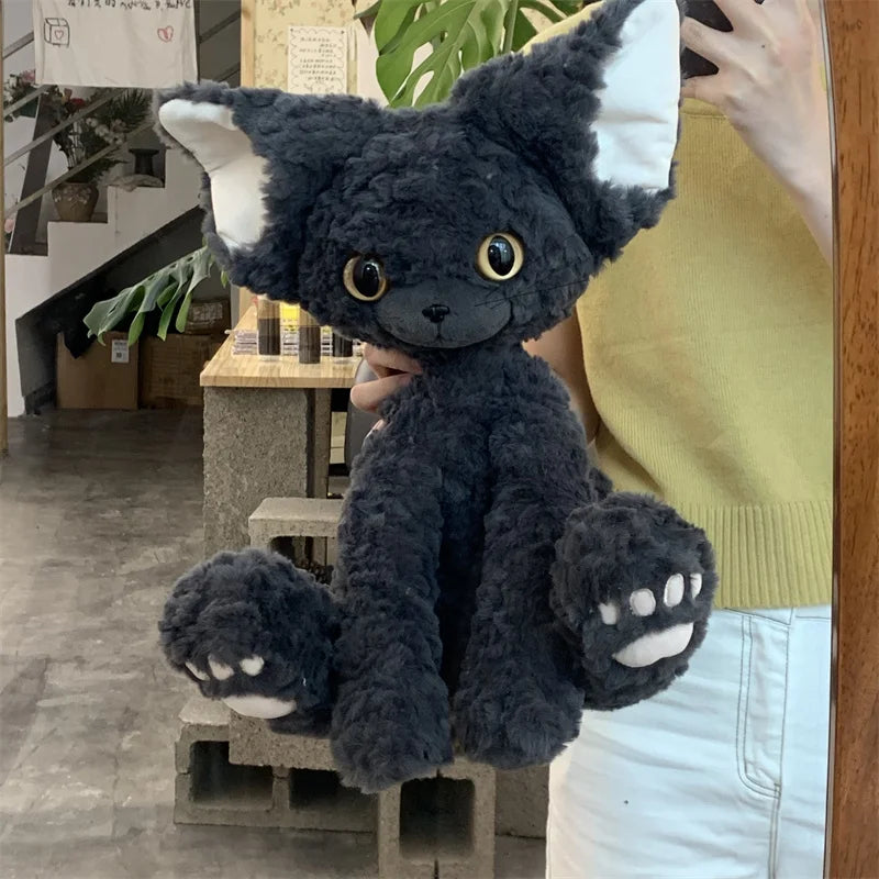 CowLost | fencing-barriers-devon-rex-plush-toy-german-curly-cat-soft-stuffed-doll |20