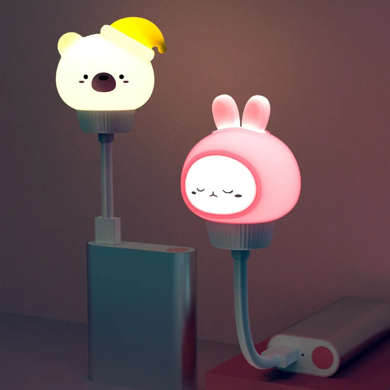 CowLost | product_id-remote-control-usb-led-cartoon-night-light-bear-chick-kitten-bedside-lamp-for-kids |1